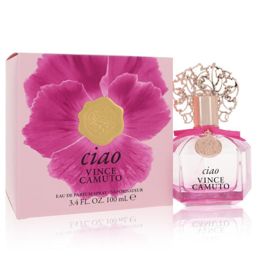 Vince Camuto Ciao by Vince CamutoEau De Parfum Spray 3.4 oz 3.4 oz / 100 ml / Alcohol, Amber, Woody, Aldehyde, Oils Women