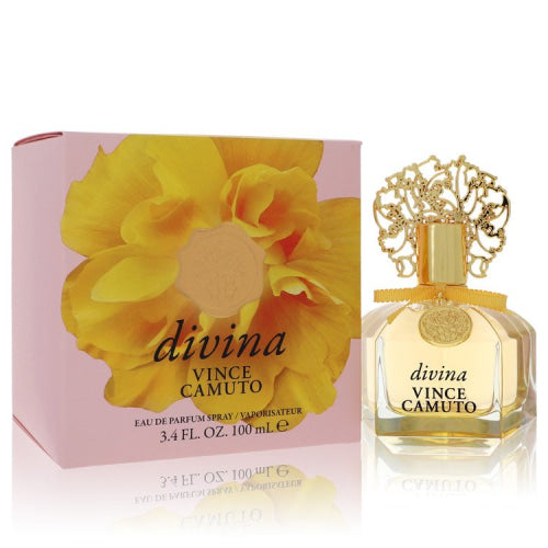 Vince Camuto Divina by Vince CamutoEau De Parfum Spray 3.4 oz 3.4 oz / 100 ml / Alcohol, Amber, Woody, Aldehyde, Oils Women