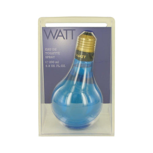 WATT Blue by Cofinluxe Eau De Toilette Spray 6.8 oz Male