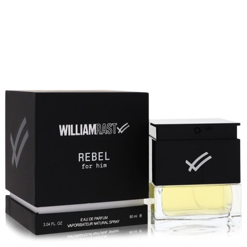 William Rast Rebel by William RastEau De Parfum Spray 3.04 oz 3.04 oz / 90 ml / Alcohol, Amber, Woody, Aldehyde, Oils Men