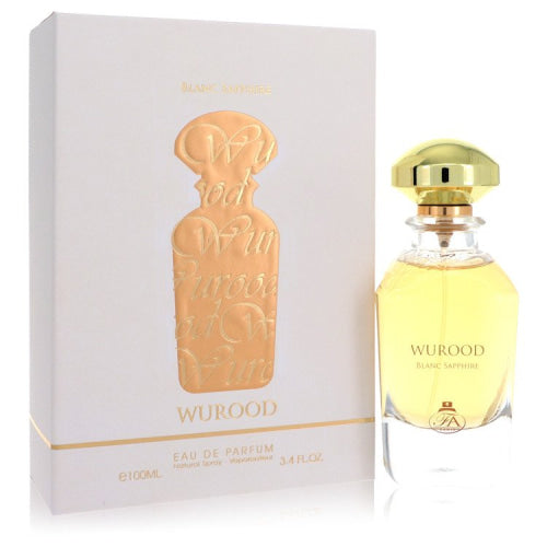 Wurood Blanc Sapphire by Fragrance WorldEau De Parfum Spray 3.4 oz 3.4 oz / 100 ml / Alcohol, Amber, Woody, Aldehyde, Oils Women