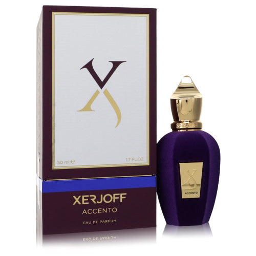 Xerjoff Accento by XerjoffEau De Parfum Spray (Unisex) 1.7 oz 1.7 oz / 50 ml / Alcohol, Amber, Woody, Aldehyde, Oils Unisex