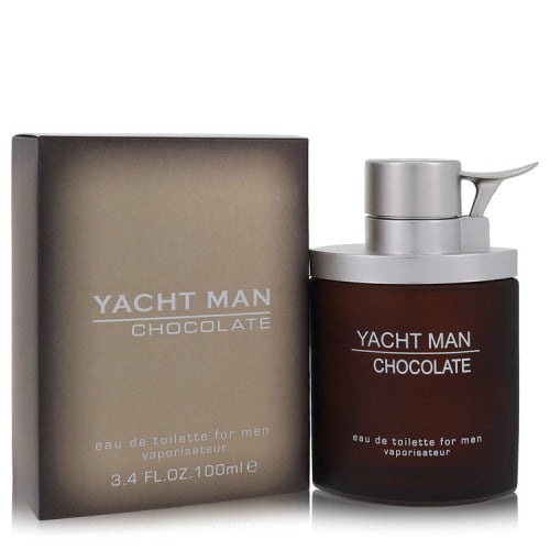 Yacht Man Chocolate by MyrurgiaEau De Toilette Spray 3.4 oz 3.4 oz / 100 ml / Alcohol, Amber, Woody, Aldehyde, Oils Men