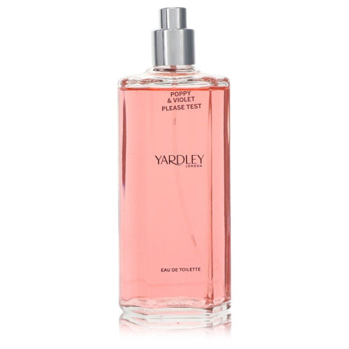 Yardley Poppy & Violet by Yardley LondonEau De Toilette Spray (Tester) 4.2 oz 4.2 oz / 125 ml / Alcohol, Amber, Woody, Aldehyde, Oils Women